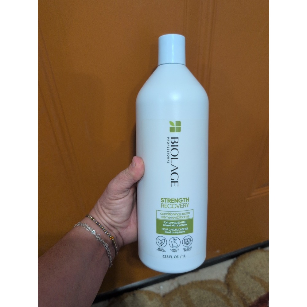 Biolage Strength Recovery Conditioning  For Damage Hair 33.8oz/1L